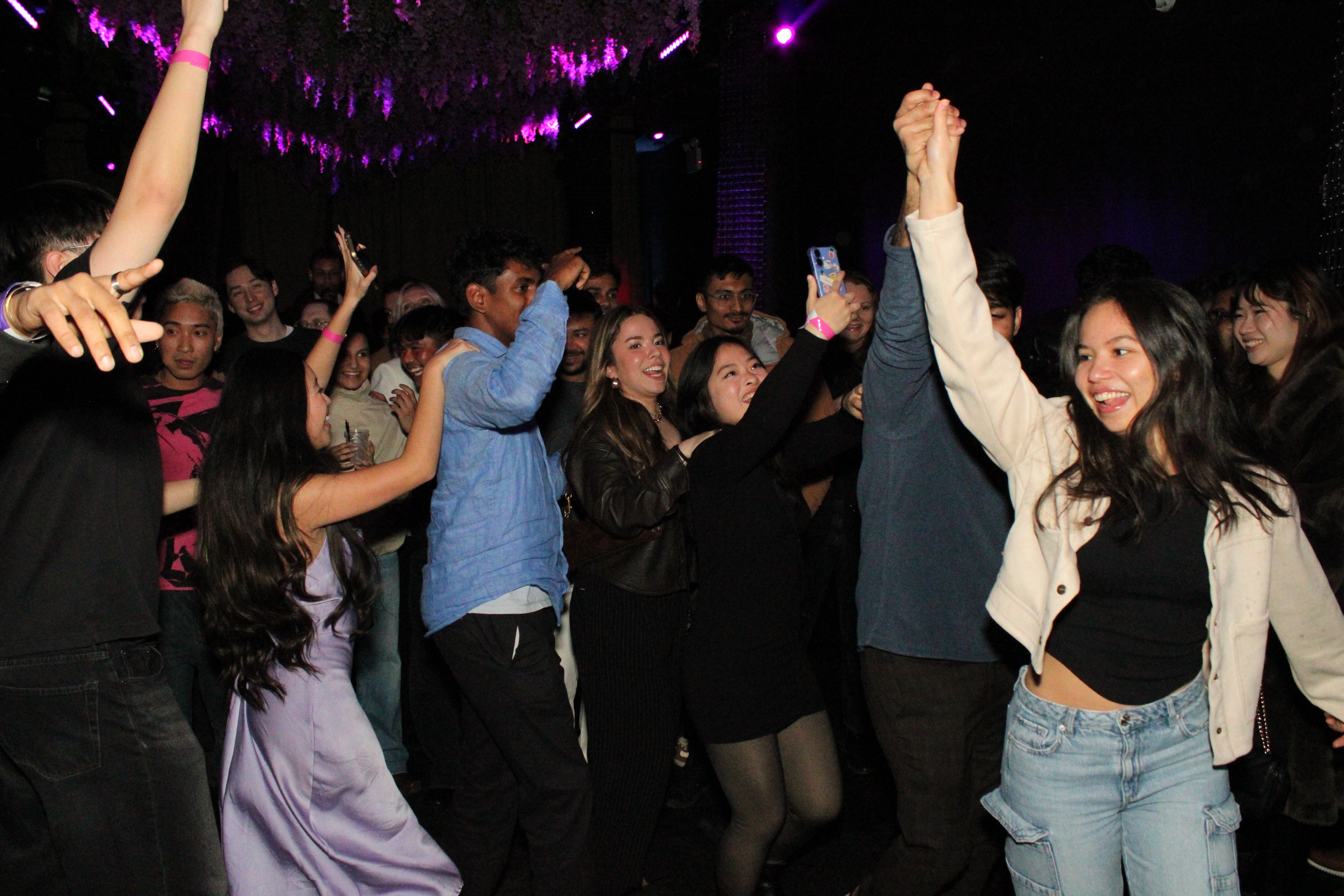 Builder Series members at an NYC event.