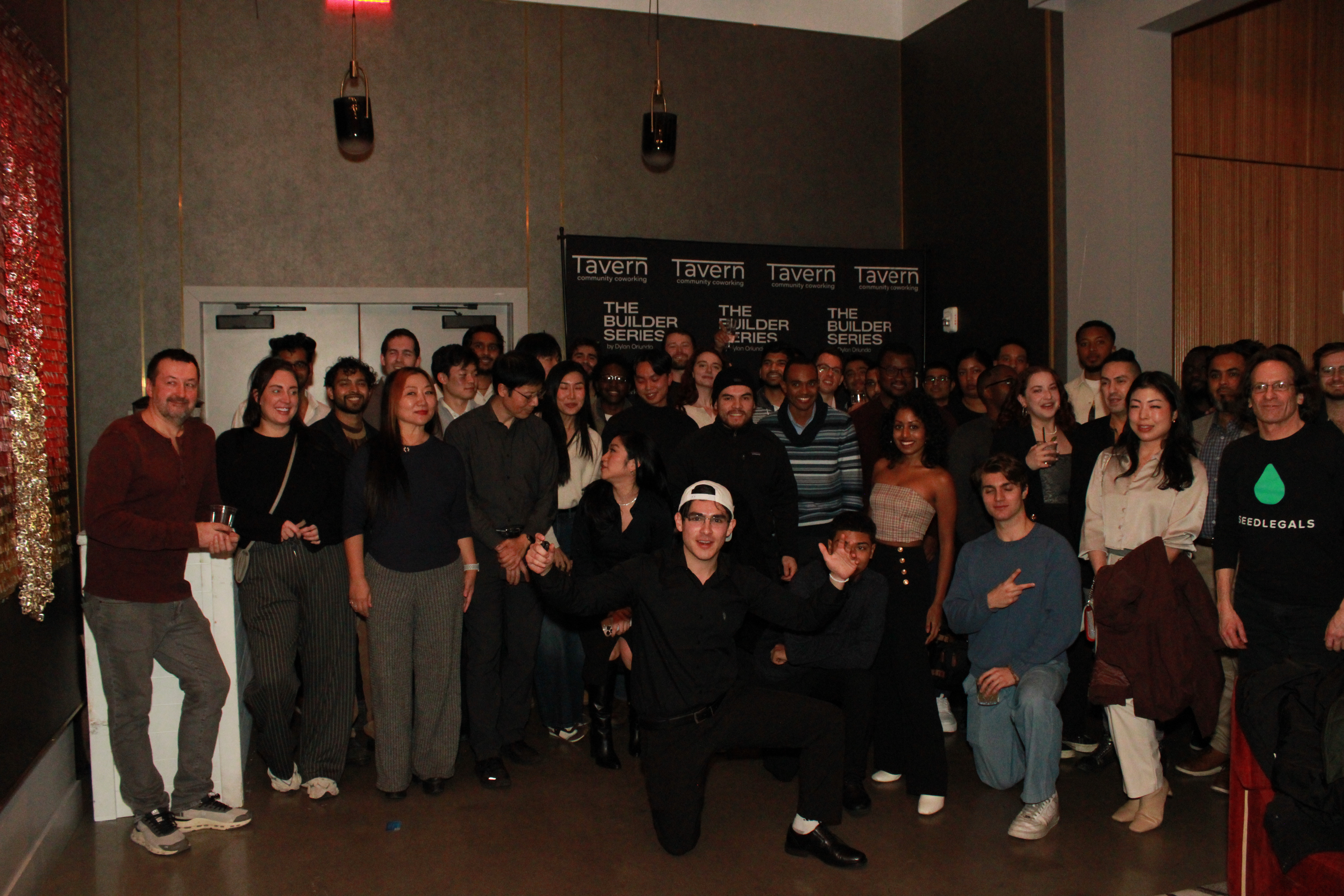 Builder Series community gathering in NYC.